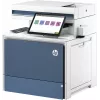 HP Color LaserJet Enterprise Flow MFP 5800zf printeris, lāzeris, krāsu druka, 1200 x 1200 DPI, A4, tiešā druka, balts