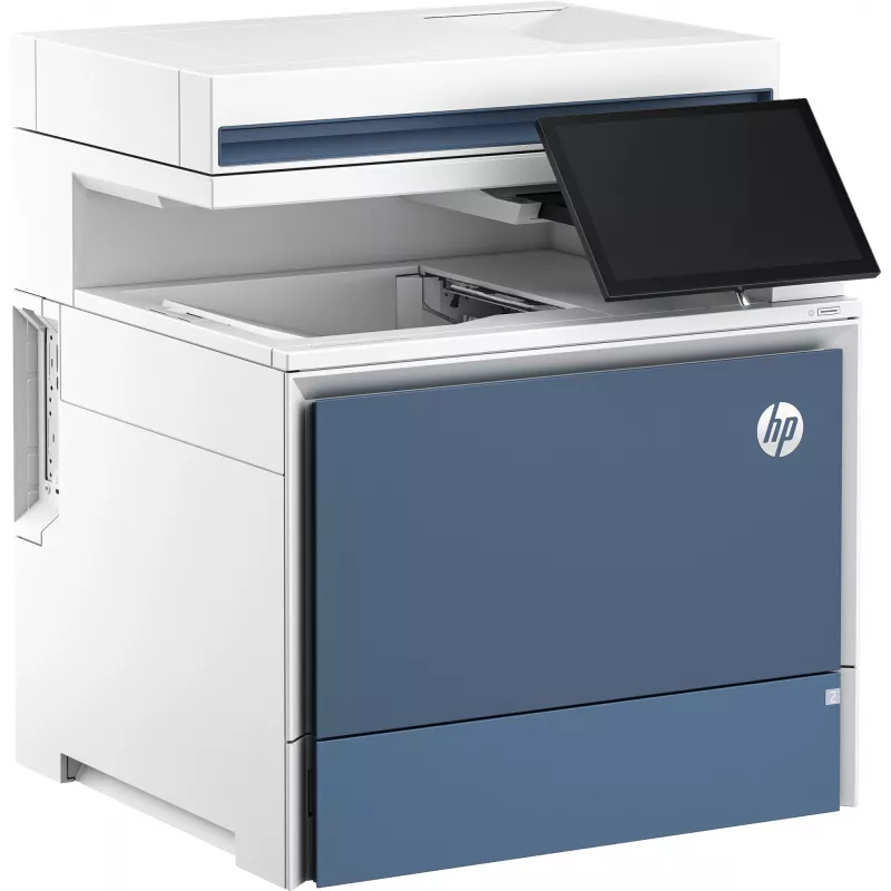 HP Color LaserJet Enterprise Flow MFP 5800zf printeris, lāzeris, krāsu druka, 1200 x 1200 DPI, A4, tiešā druka, balts