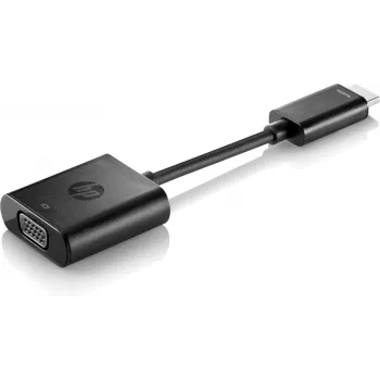 HP HDMI uz VGA adapteris, 0,045 m, HDMI, VGA (D-Sub), vīrišķais, sievišķais, melns
