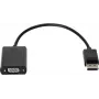 DisplayPort uz VGA adapteris HP F7W97AA