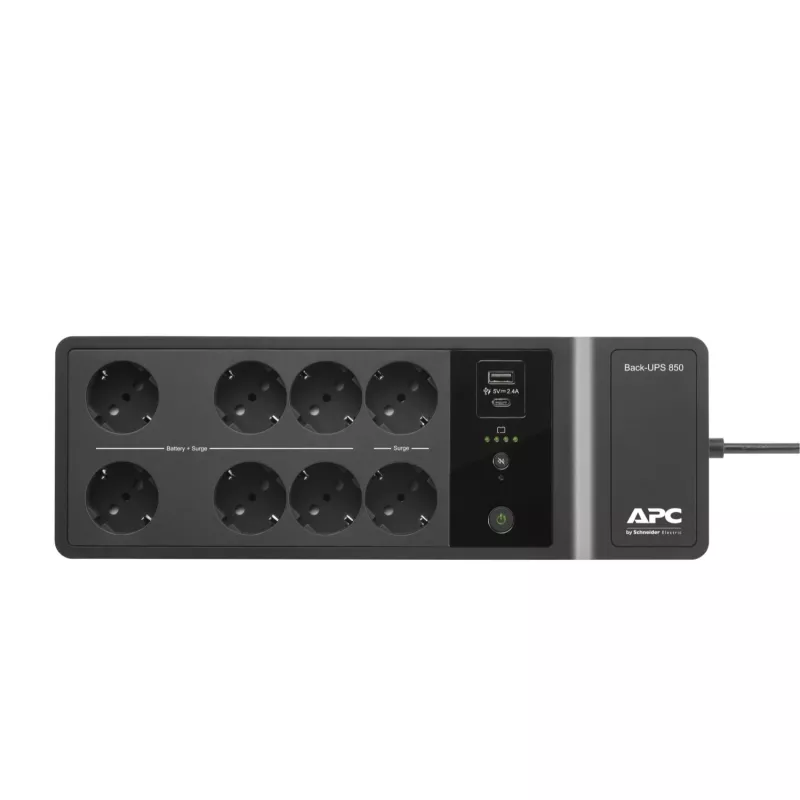 APC BE850G2-IT nepārtrauktās barošanas avots (UPS) gaidstāves (bezsaistes) 0,85 kVA 520 W