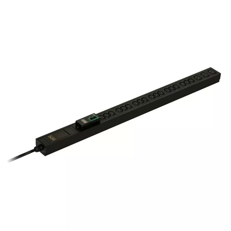 APC Easy Rack PDU, mērīta, 0U, 1 fāze, 3,7 kW, 230 V, 16 A, 18 x C13 un 3 x C19 ligzdas, IEC60309 2P+E ieeja