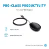 HP 9VA80AA pele, melna, USB