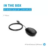 HP 9VA80AA pele, melna, USB