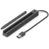HP plāns uzlādējamais pildspalvas lādētājs, iekštelpu, USB, 0,15 m, melns