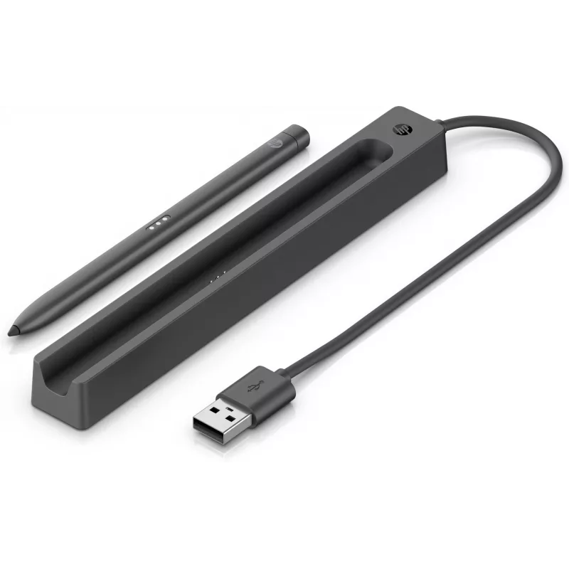 HP plāns uzlādējamais pildspalvas lādētājs, iekštelpu, USB, 0,15 m, melns
