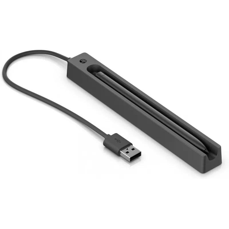 HP plāns uzlādējamais pildspalvas lādētājs, iekštelpu, USB, 0,15 m, melns