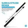 HP plāns uzlādējamais pildspalvas lādētājs, iekštelpu, USB, 0,15 m, melns