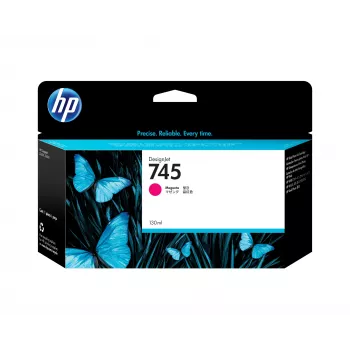 HP 745 130 ml DesignJet madženta tintes kasetne