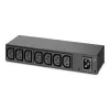 APC AP6015A strāvas sadales bloks (PDU) 8 maiņstrāvas kontaktligzdas 0U/1U melna
