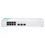 QNAP QSW-308S tīkla komutators Nevadāms Gigabit Ethernet (10/100/1000) Balts