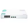 QNAP QSW-308S tīkla komutators Nevadāms Gigabit Ethernet (10/100/1000) Balts
