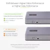 StarTech.com DK31C3MNCRUE klēpjdatora dokstacija / portu replikators Vadu USB 3.2 Gen 2 (3.1 Gen 2) Type-C