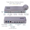 StarTech.com DK31C3MNCRUE klēpjdatora dokstacija / portu replikators Vadu USB 3.2 Gen 2 (3.1 Gen 2) Type-C
