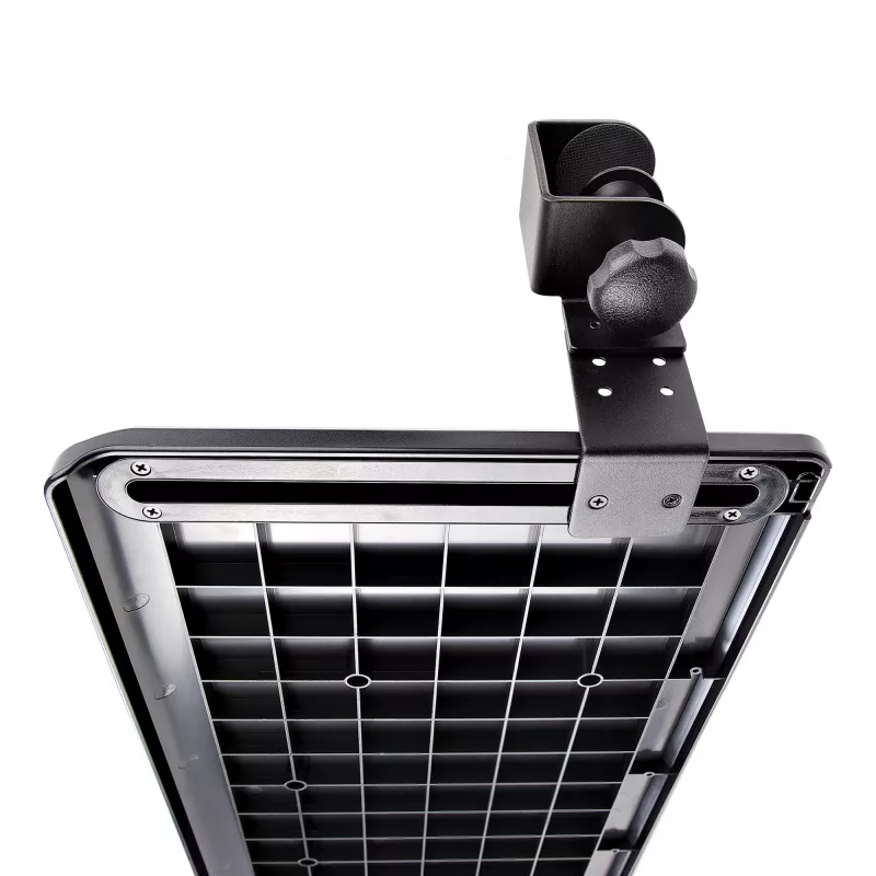 StarTech.com Zemgalda tastatūras paliktnis, pieskrūvējams ergonomisks tastatūras turētājs, līdz 12 kg (26,5 lb), bīdāma tastatūras un peles atvilktne ar C veida skavām, augstumā regulējams tastatūras paliktnis (3,9/4,7/5,5 collas)