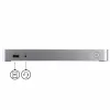 StarTech.com Dual Monitor USB C Docking Station ar 60 W Power Delivery Windows klēpjdatoriem - USB C uz HDMI/DVI dokstacija - USB 3.1 Gen 1 Type C dokstacija ar uzlādi - Thunderbolt 3 saderīga