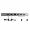 StarTech.com Dual Monitor USB C Docking Station ar 60 W Power Delivery Windows klēpjdatoriem - USB C uz HDMI/DVI dokstacija - USB 3.1 Gen 1 Type C dokstacija ar uzlādi - Thunderbolt 3 saderīga
