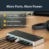 StarTech.com Dual Monitor USB C Docking Station ar 60 W Power Delivery Windows klēpjdatoriem - USB C uz HDMI/DVI dokstacija - USB 3.1 Gen 1 Type C dokstacija ar uzlādi - Thunderbolt 3 saderīga