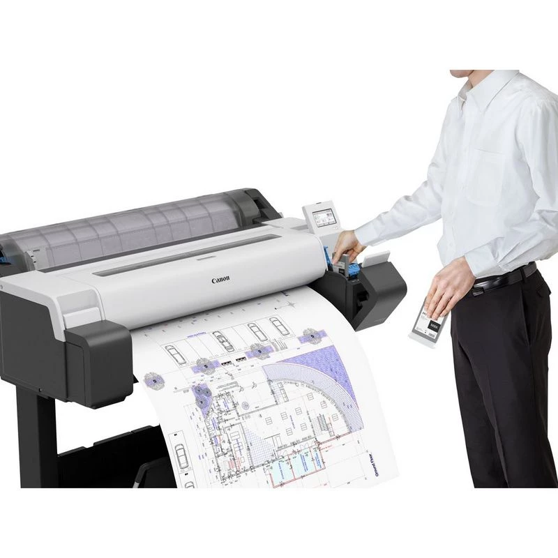 Canon imagePROGRAF TM-340 lielformāta printeris Wi-Fi Bubblejet Krāsu 2400 x 1200 DPI A0 (841 x 1189 mm) Ethernet LAN