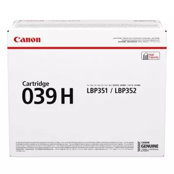 Canon 039H tonera kasetne 1 gab. Oriģināla Melna
