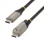 StarTech.com 3 pēdu (1 m) USB-C kabelis ar augšējo skrūvju fiksāciju, 10 Gbps - USB 3.1/3.2 Gen 2 Type-C kabelis - 100 W (5 A) Power Delivery uzlāde, DP Alt Mode - viena skrūves fiksācija, USB-C vads lādēšanai/sinhronizācijai