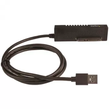 StarTech.com SATA uz USB kabelis - USB 3.1 (10Gbps) - UASP, melns, Aktivitāte, Barošana, CE, FCC, ASMedia - ASM1351, 12 V, 0 - 60 °C