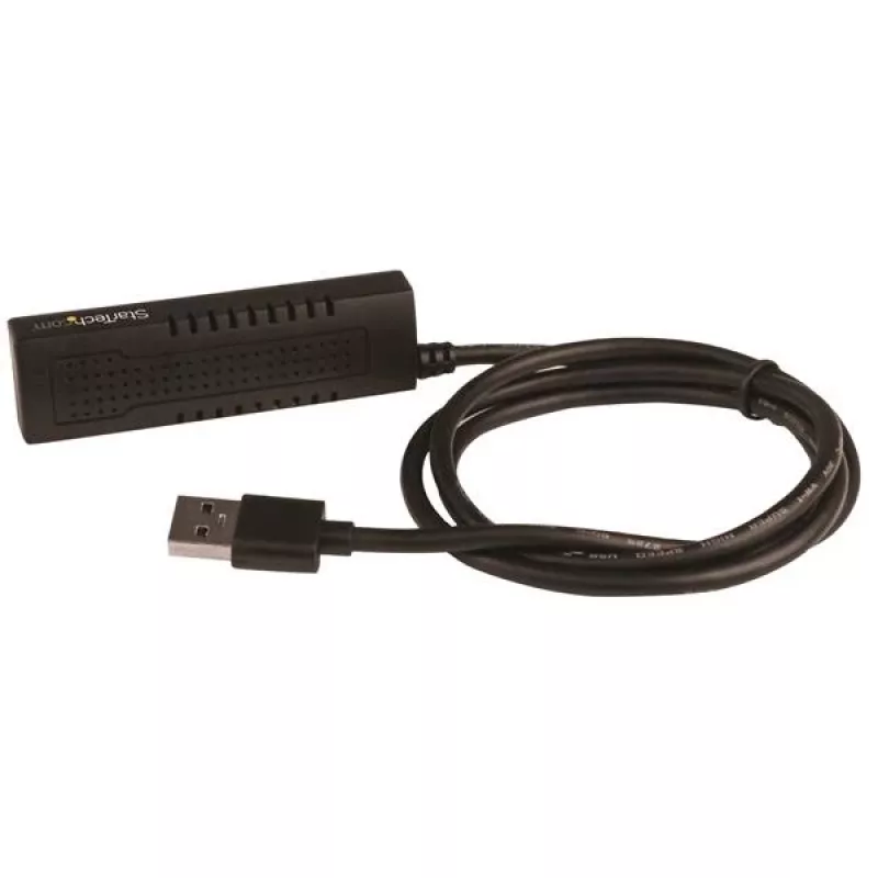 StarTech.com SATA uz USB kabelis - USB 3.1 (10Gbps) - UASP, melns, Aktivitāte, Barošana, CE, FCC, ASMedia - ASM1351, 12 V, 0 - 60 °C