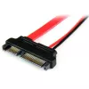 StarTech.com 15 cm plāns SATA–SATA adapteris ar strāvu — tēvišķais/mātīte