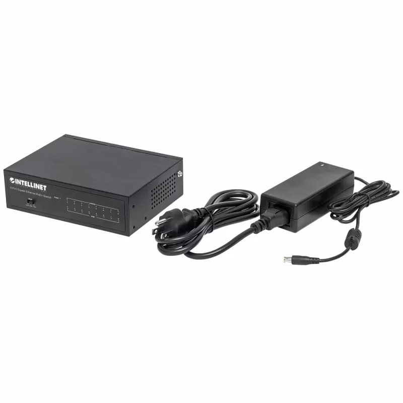 Intellinet pārvaldāms 8 portu Gigabit Ethernet PoE+ komutators