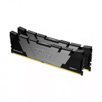 Kingston Technology FURY 16GB 4000MT/s DDR4 CL19 DIMM (2 moduļu komplekts) Renegade Melns