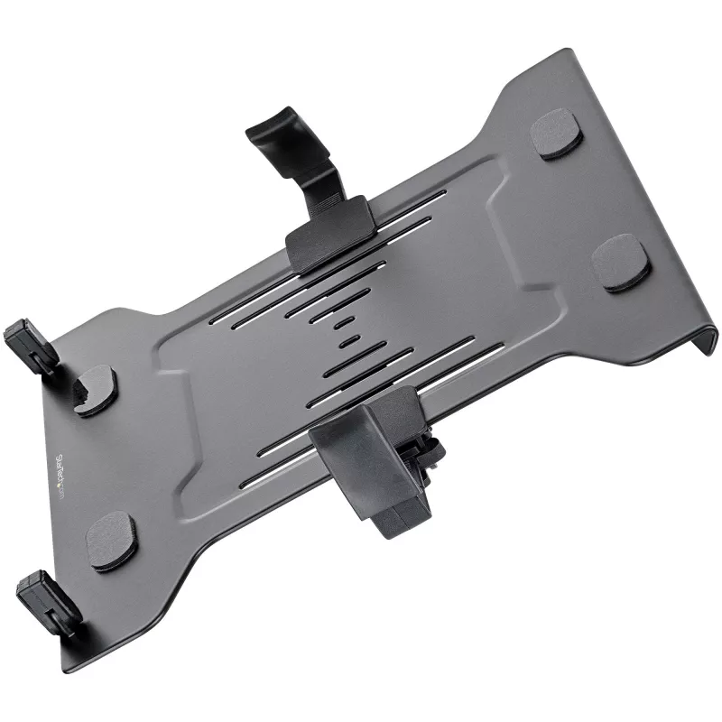 StarTech.com VESA klēpjdatora paliktnis - regulējams monitora statīva klēpjdatora paliktnis nostiprina piezīmjdatorus (4,5 kg / 9,9 lb) - 75x75 & 100x100 VESA montāžas atveres - ventilējams - monitoru galda stiprinājumiem/statīviem