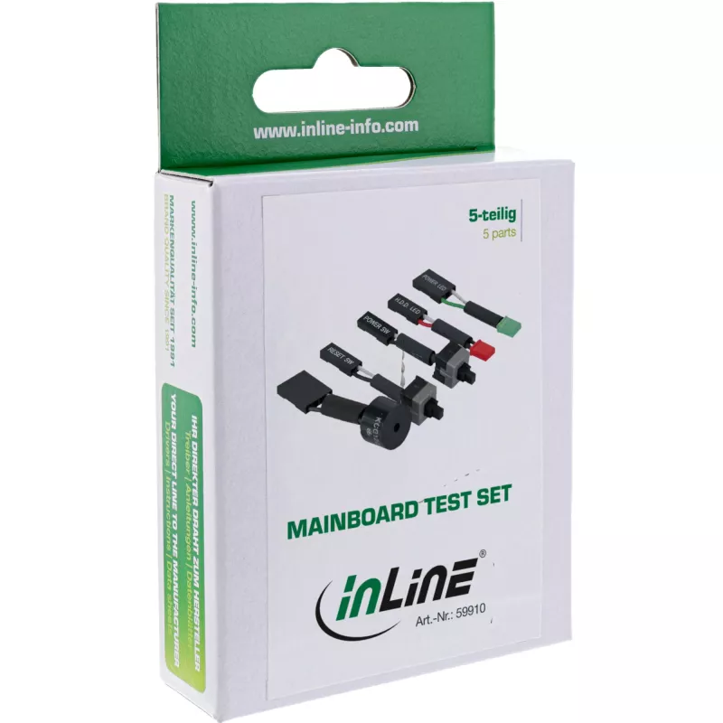 InLine PC un servera mātesplates testa komplekts, 5 daļas InLine 59910