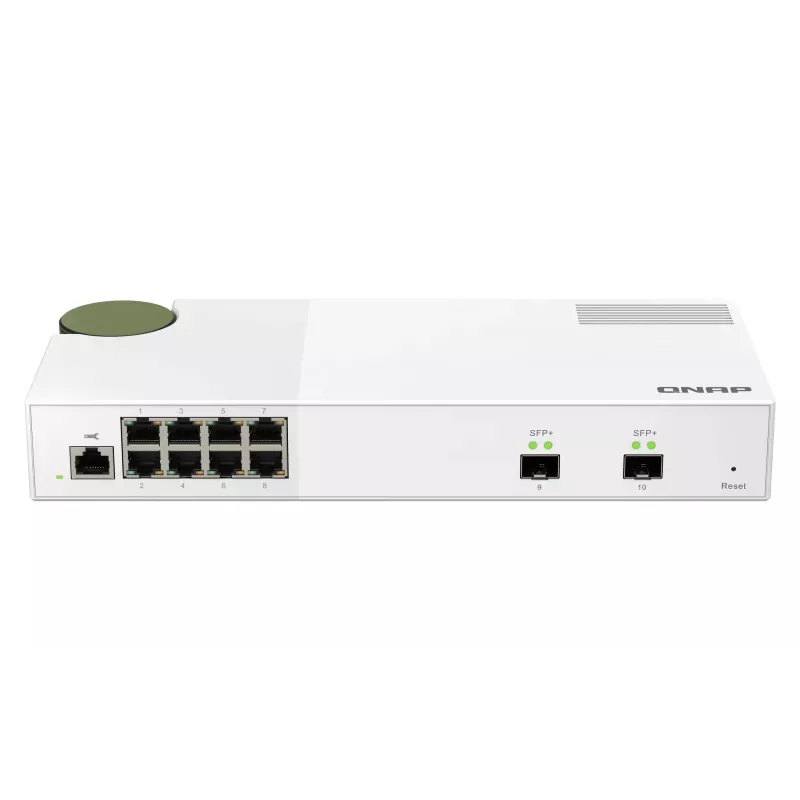 QNAP QSW-M2108-2S tīkla slēdzis Pārvaldīts L2 2.5G Ethernet (100/1000/2500) Pelēks