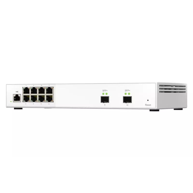 QNAP QSW-M2108-2S tīkla slēdzis Pārvaldīts L2 2.5G Ethernet (100/1000/2500) Pelēks
