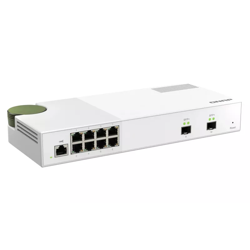 QNAP QSW-M2108-2S tīkla slēdzis Pārvaldīts L2 2.5G Ethernet (100/1000/2500) Pelēks