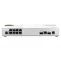 QNAP QSW-M2108-2C tīkla komutators pārvaldāms L2 2.5G Ethernet (100/1000/2500) pelēks, balts