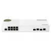QNAP QSW-M2108-2C tīkla komutators pārvaldāms L2 2.5G Ethernet (100/1000/2500) pelēks, balts