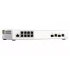 QNAP QSW-M2108-2C tīkla komutators pārvaldāms L2 2.5G Ethernet (100/1000/2500) pelēks, balts