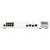 QNAP QSW-M2108-2C tīkla komutators pārvaldāms L2 2.5G Ethernet (100/1000/2500) pelēks, balts