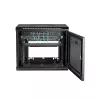 StarTech.com 2-stabu 9U sienas montāžas tīkla skapis ar 1U plauktu, 19 collu pie sienas stiprināms serveru statnis datu/tīklu/AV/elektronikas/datoru iekārtām, mazs ventilējams statņu korpuss