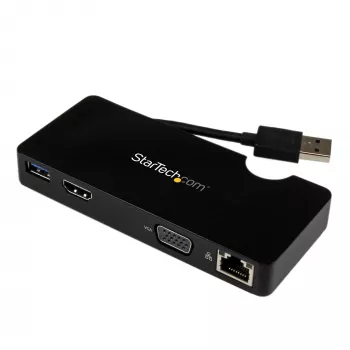 StarTech.com ceļojumu dokstacija klēpjdatoriem - HDMI vai VGA - USB 3.0