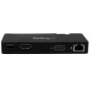 StarTech.com ceļojumu dokstacija klēpjdatoriem - HDMI vai VGA - USB 3.0