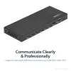 StarTech.com 4-Port HDMI Splitter - 4K 60Hz, HDMI, 4x HDMI, 3840 x 2160 pikseļi, Melns, 4K Ultra HD, 60 Hz