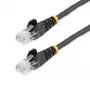 StarTech.com Cat5e komutācijas kabelis ar neaizķeramiem RJ45 savienotājiem - 5 m, melns