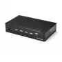 StarTech.com 4 portu HDMI KVM slēdzis - USB 3.0 - 1080p, 1920 x 1080 pikseļi, statīva montāža, melns