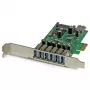 StarTech.com 7 portu PCI Express USB 3.0 karte - standarta un zema profila dizains