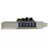 StarTech.com 7 portu PCI Express USB 3.0 karte - standarta un zema profila dizains