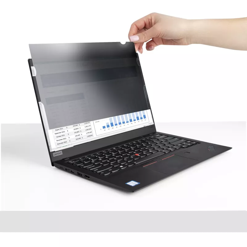 StarTech.com 17,3 collu 16:9 klēpjdatora privātuma filtrs, pretspīduma privātuma ekrāns ar 51% zilās gaismas samazinājumu, piezīmjdatora ekrāna aizsargs ar +/- 30 grādu skata leņķi, matēts/spīdīgs
