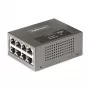 StarTech.com 4 portu multi-gigabitu PoE++ inžektors, 5/2,5/1G Ethernet (NBASE-T), PoE/PoE+/PoE++ (802.3af/802.3at/802.3bt), 160 vatu jaudas budžets, piestiprināms pie sienas/DIN sliedes, nepārvaldāms