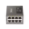 StarTech.com 4 portu multi-gigabitu PoE++ inžektors, 5/2,5/1G Ethernet (NBASE-T), PoE/PoE+/PoE++ (802.3af/802.3at/802.3bt), 160 vatu jaudas budžets, piestiprināms pie sienas/DIN sliedes, nepārvaldāms